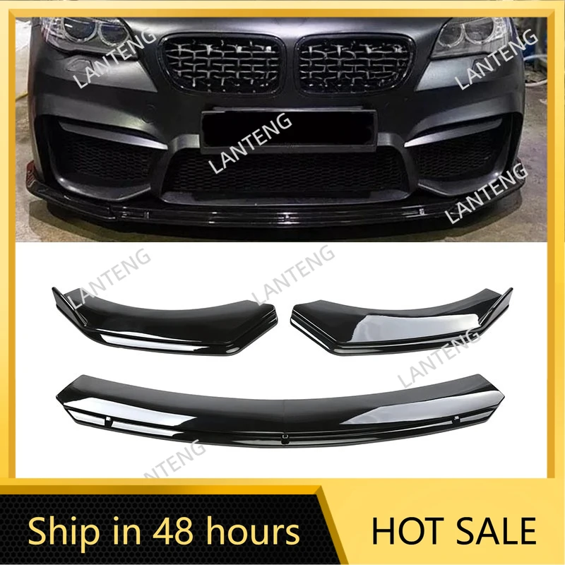 

Автомобильный передний бампер, спойлер, сплиттер, углеродное волокно для 5 серии F10 M Sport 520 523 535, диффузор, защита кузова, защита