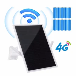 Enrutador solar 4G de 15W y 25000mAh, enrutador todo en uno alimentado por energía solar, repetidor WiFi, resistente al agua IP66, modo de reposo ultralargo de 7 días