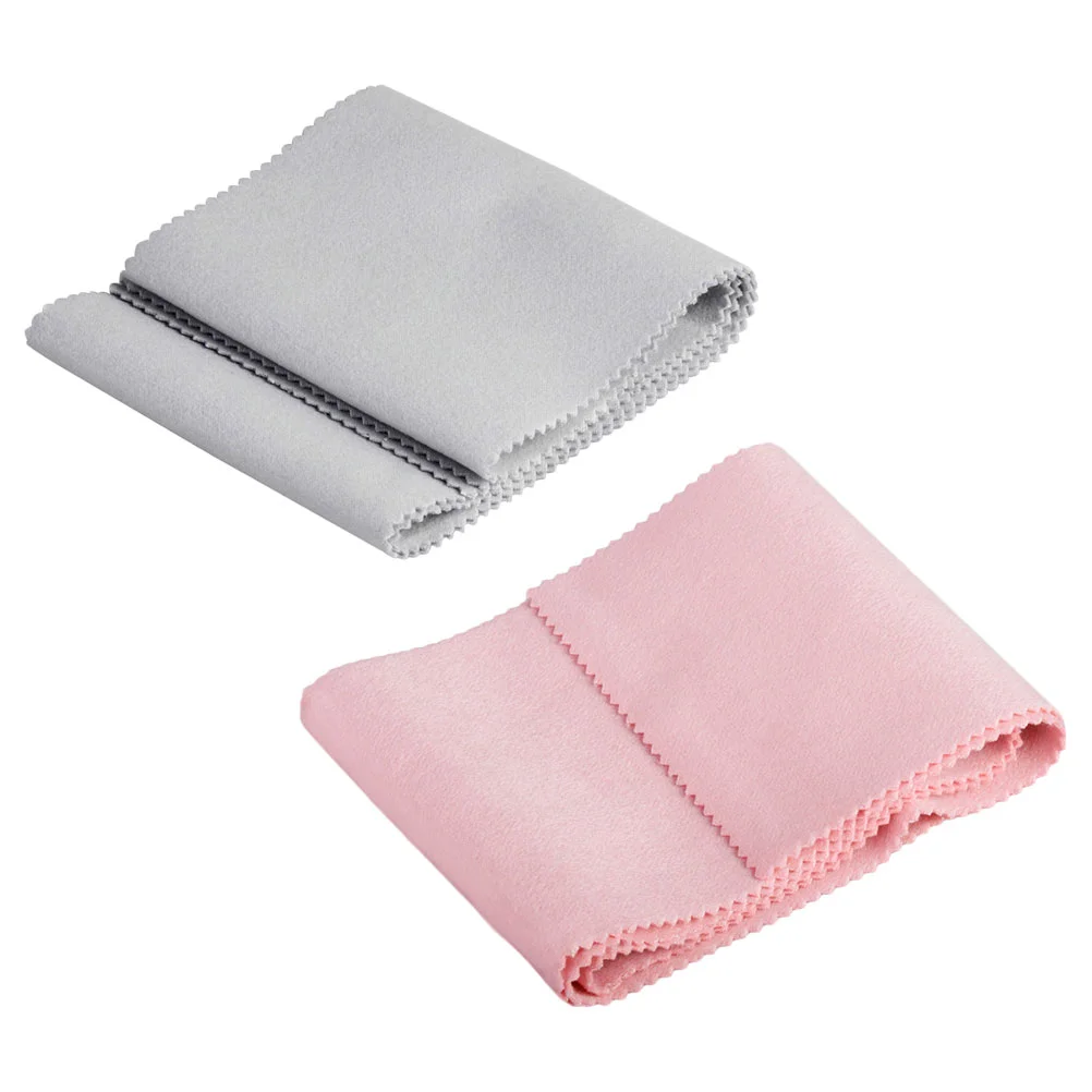 2 Pcs Piano Keyboard Cover Decoration Cloth Anti-scratch Instrument Dust Protector Anti-dust Electronic Flannel Fabric