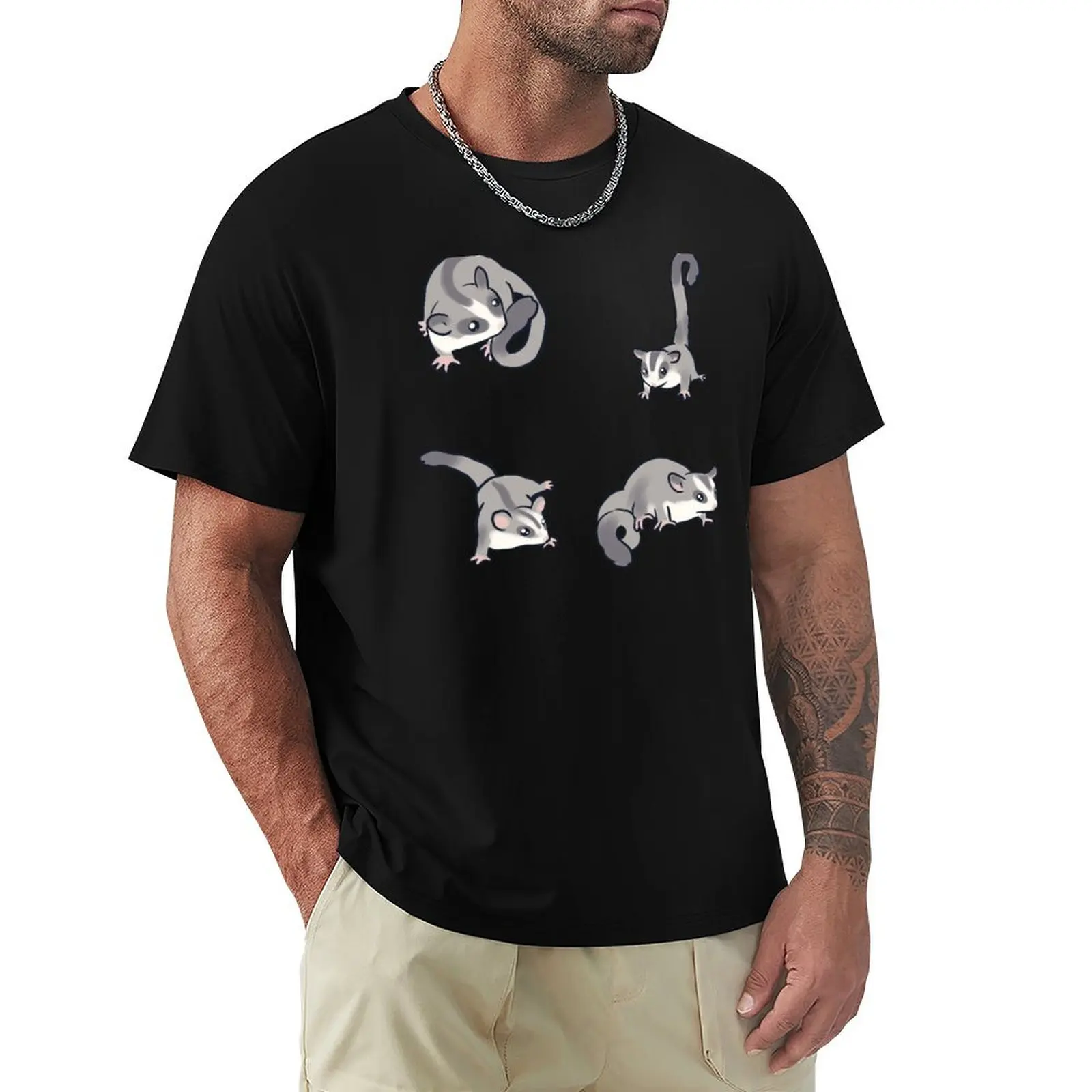 

sugar gliders pack T-Shirt fashion shirts topping mens vintage t shirts