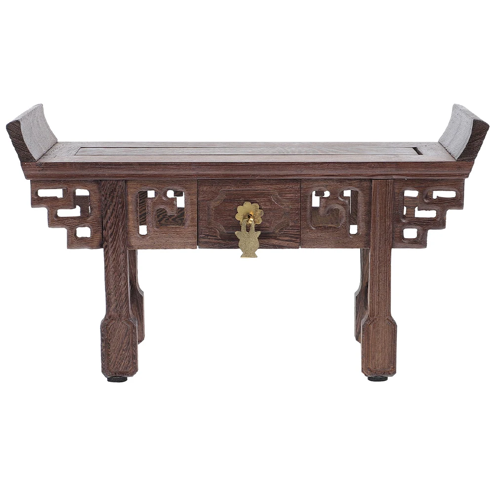 

Wood Carving Display Stand Classic Decor for Flower Pot Vase Fish Bowl Planter Rustic Wooden Display Base for Home Office Coffee