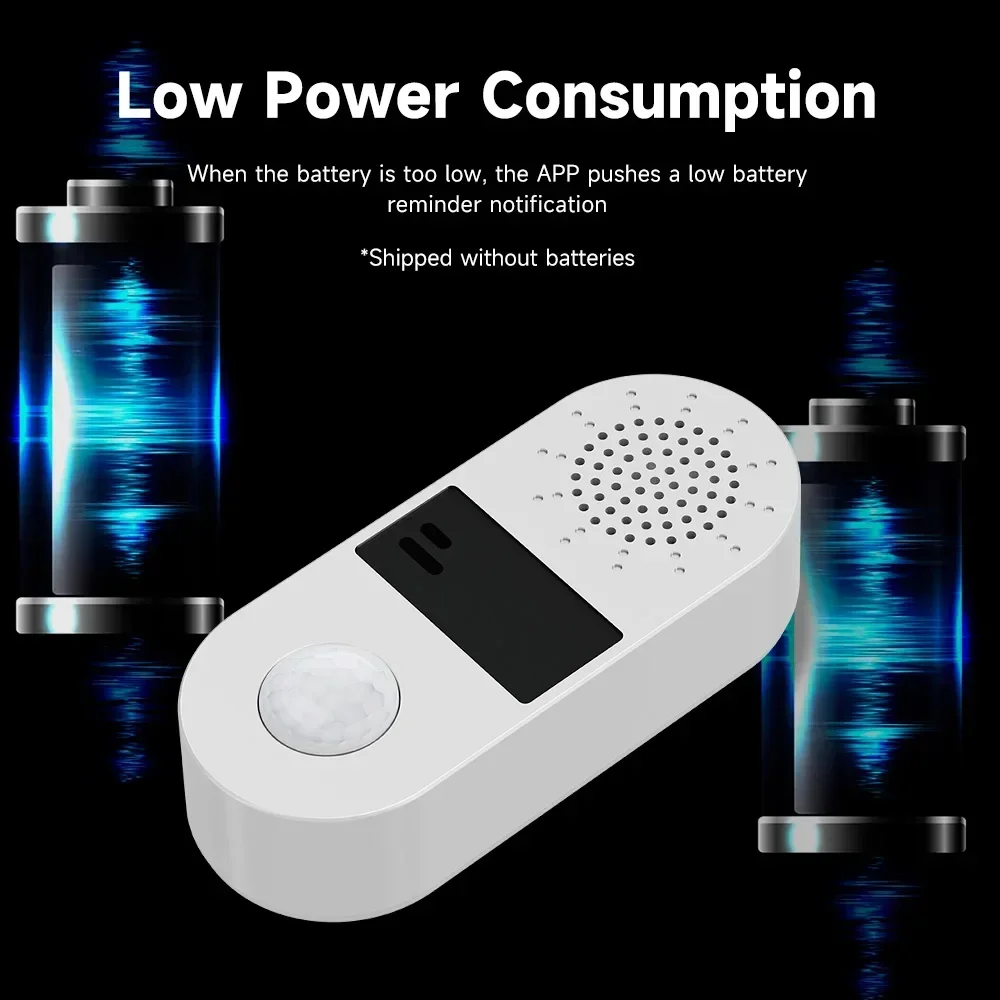 Imagem -04 - Tuya wi fi Sensor de Movimento Humano Casa Inteligente Pir Sensor de Movimento Detector Infravermelho Segurança Vida Inteligente Trabalho com Alexa sem Necessidade Gateway