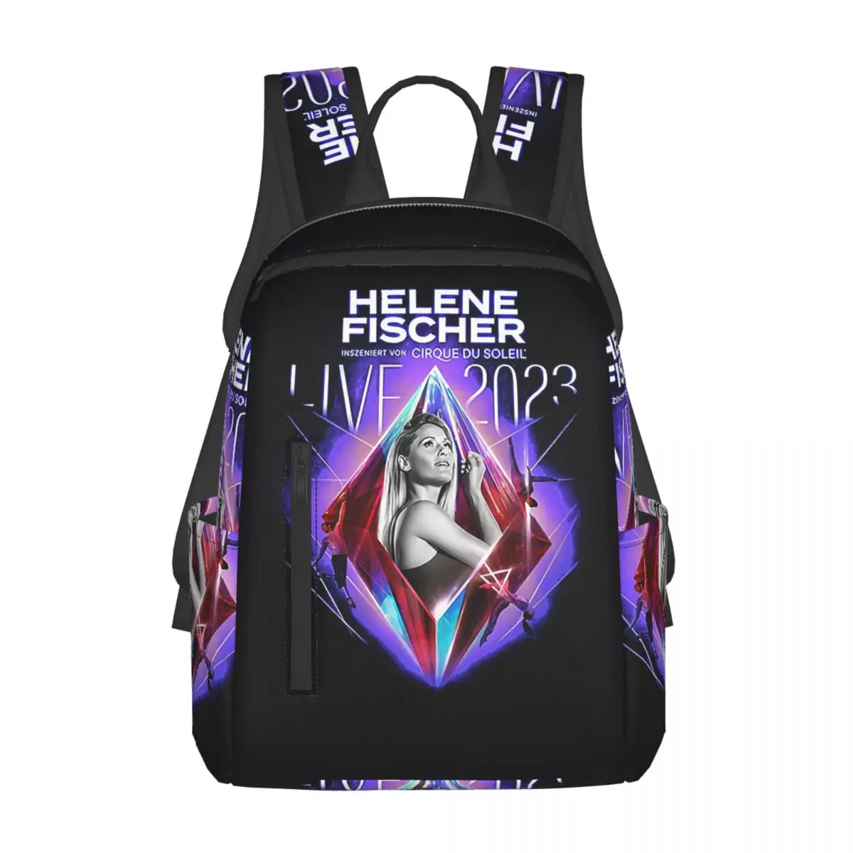 

Helene Fischer Rausch 2023 Backpack Daypack Large Capacity Children BookBag School Bag Shoulder Bags for Men Women