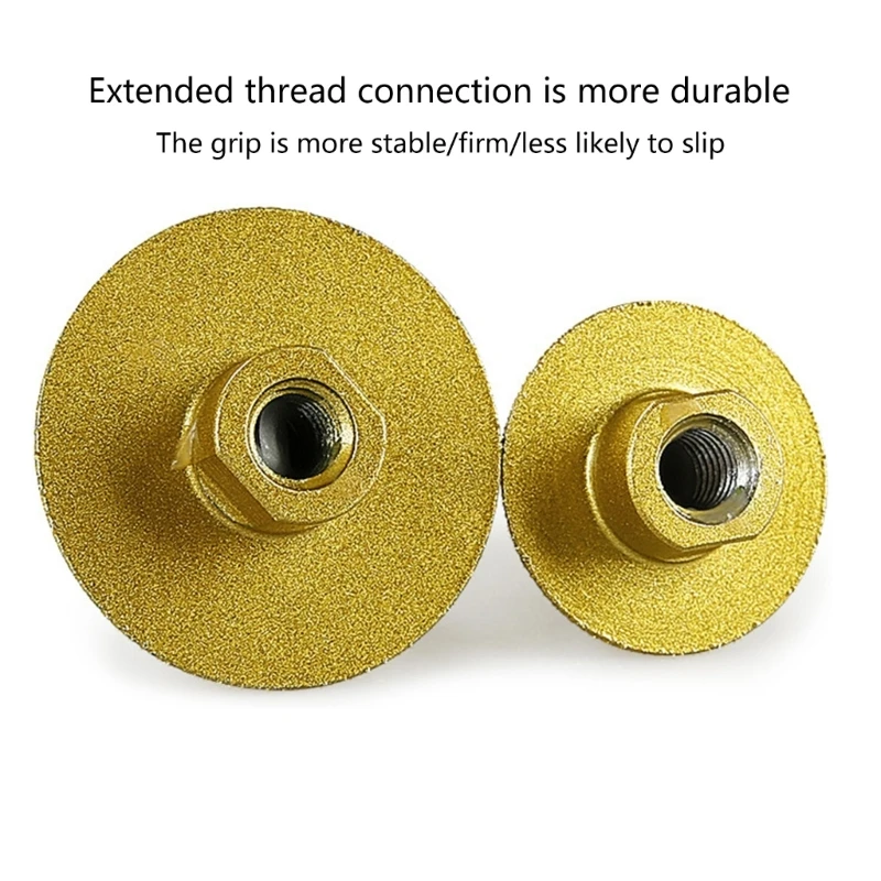 Diamond Chamfer Diamond Beveling Chamfer Milling Bit Thread Enlarge Dropship