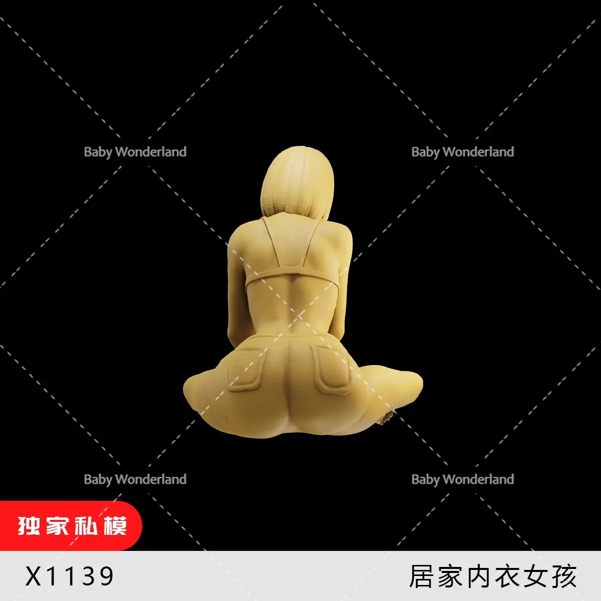 متوفر X-1139 المنمنمات غير المطلية 1/64 1/43 1/35 الشكل المنزل يجلس الملابس الداخلية دمى الجمال نموذج المشهد الإبداعي الدعامة اللعب