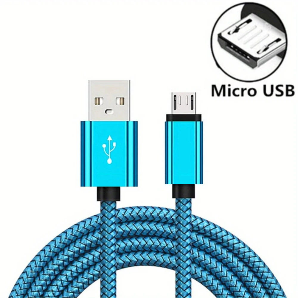 USB A Micro Kabel Schnelle Lade Draht Handy Linie USB Adapter Kabel Für Samsung Xiaomi Android Maus PS4 GamePad Daten