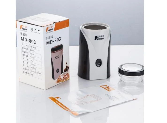 Fxunshi MD-803 casa máquina de cozinhar multi-função triturador de grãos moinhos de café grãos de moagem elétrica preto