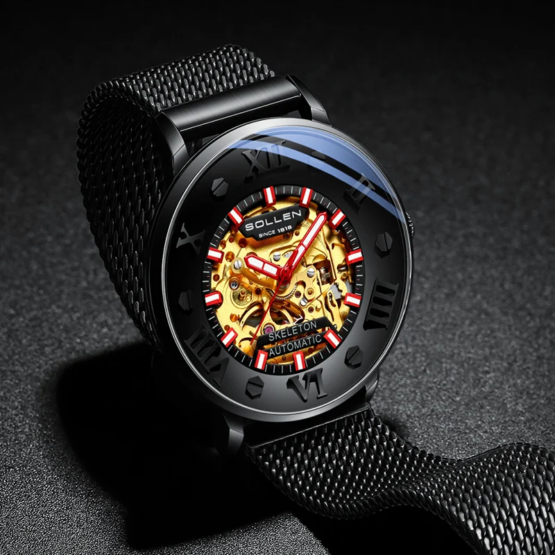 SOLLEN/Original Design: Male Personalized Trendy Brand Watch SL307