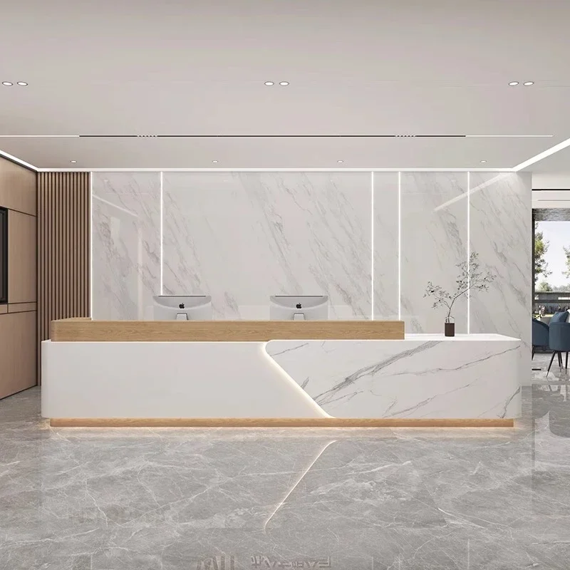 

Computer Desks Clothing Store Counter Reception Office Chairs Bellezza Table Atril Salon Empfangstheke Escritorios De Oficina