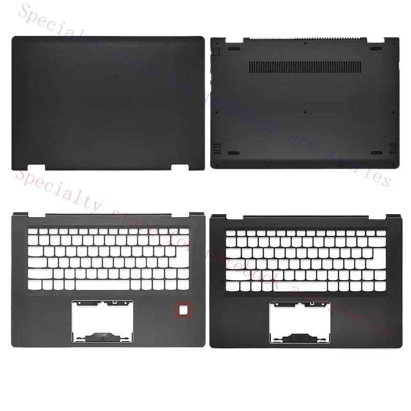 NEW Laptop Cover For Lenovo YOGA 510-14 510-14ISK FLEX4-14 Flex 4-1470 Notebook LCD Back Cover/Palmrest/Bottom Case Black
