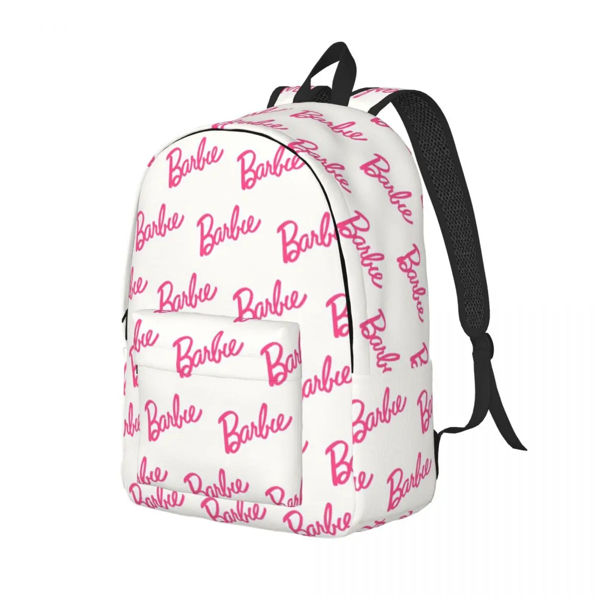 Classic Cute Barbie Daypack Office Work School Zipper Closure Sanrio Barbie Teenager Children's Bags Birthday Gift