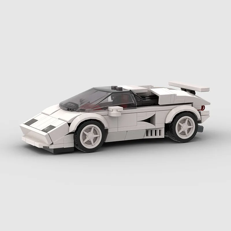Compatible with Lego small particles luxury sports car MOC puzzle assembly children's building block toys cross-border wholesale