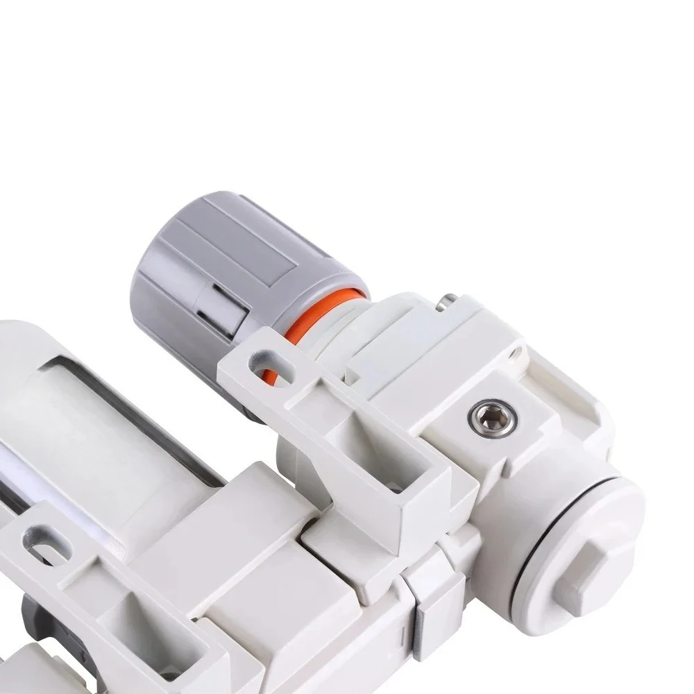 Double-Stage Pressure Regulator Compressed Air Dryer Filter Semi-Automatic, with Oil-Water Separator System