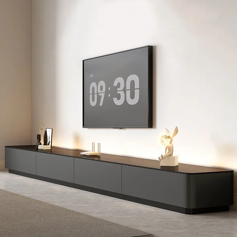 Living Room Console Tv Stands Floor Nordic Shelf Center Mid Century Display Tv Stands Cabinets Suporte Para Tv Home Furniture image 4
