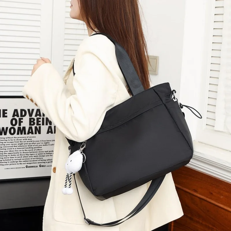 

Premium Genuine Leather Tote Bag For Ladies Luxury Brand Designer Crossbody Shoulder Handbag Women's Office Elegant