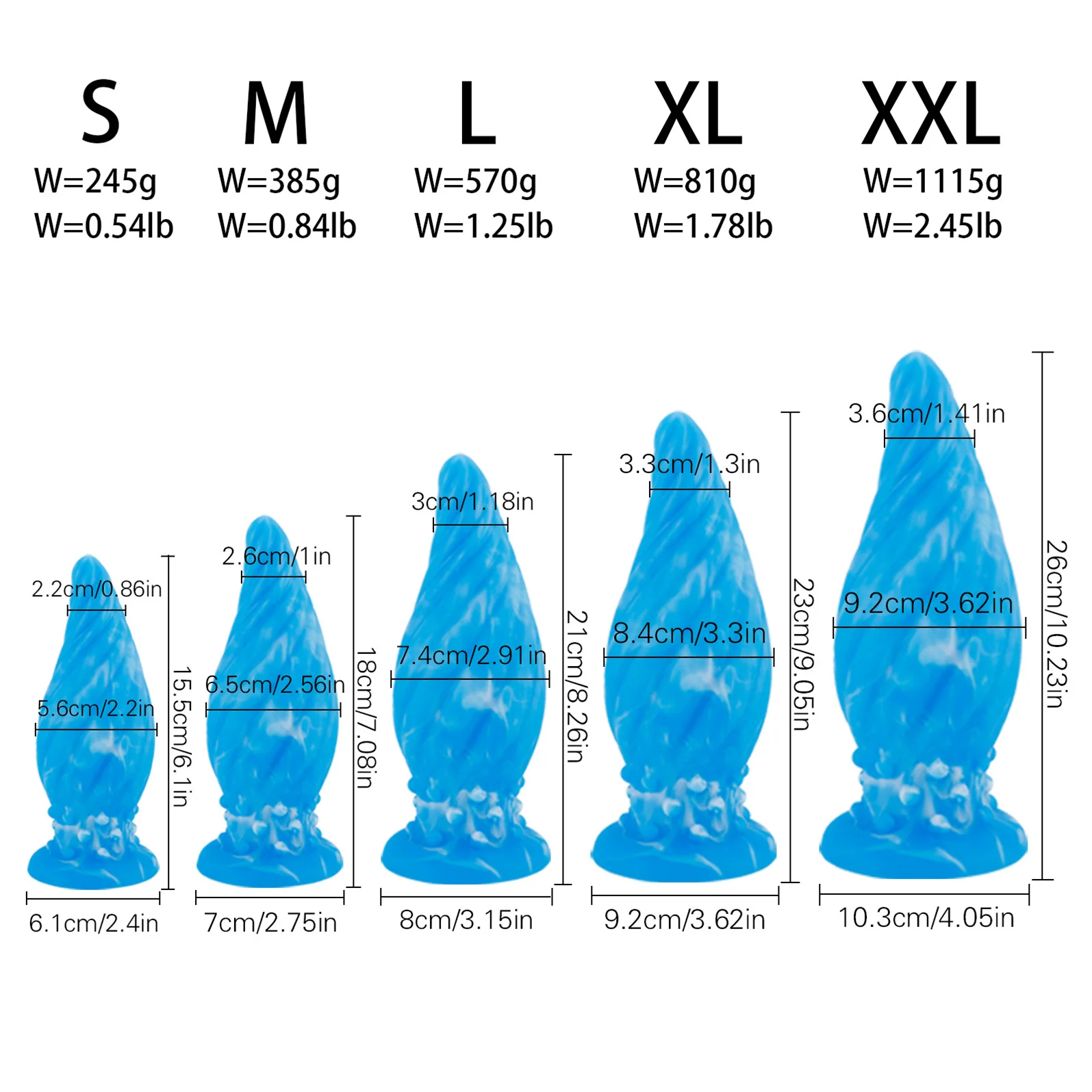 5 حجم لينة سيليكون دسار الشرج Dilatador بعقب المكونات Xxl كبير شرجي التوصيل بوتيسد Analplug ألعاب جنسية النساء الرجال الجنس لعب الجنس متجر