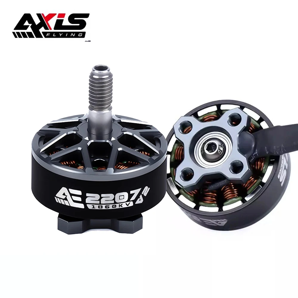 AxisFlying AE2207 V2 1750KV 1860KV 1960KV 2100KV 4~6S Lipo Motore Brushless Adatto Elica da 5 pollici FPV Freestyle Racing Drone