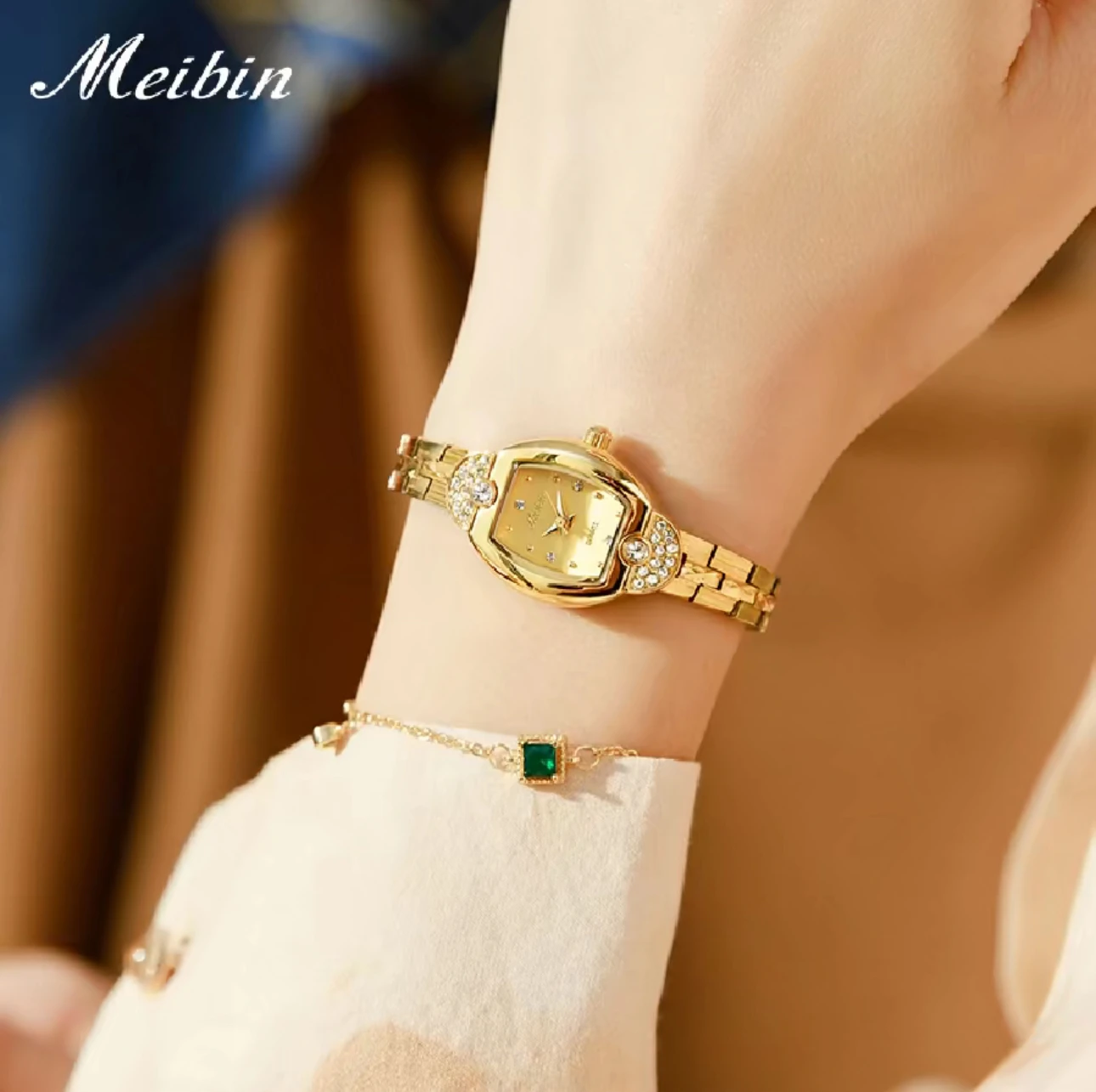 

Same style new buckle bracelet watch fashionable temperament women's watch ladies quartz watch gift for girlfriend