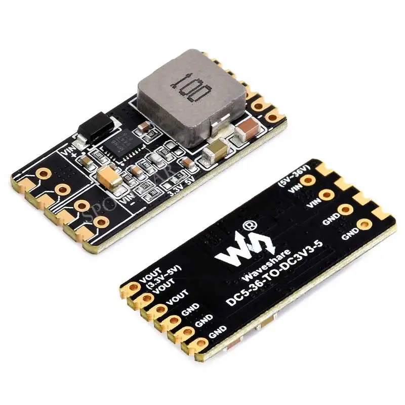 DC-DC Step-Down Mini-spanningsmodule Ingang 5 ~ 36V spanningsuitgang 5V/3,3V 4A