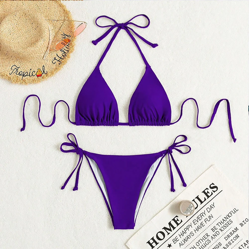 Tanga para mujer de elastano