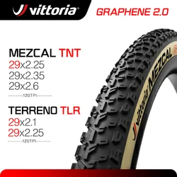 Vittoria Mezcal/Terreno 29X2.25 MTB Pneu sem Câmara Grafeno 2.0 Mountain 29x2.35/2.1 XC-RACE bicicleta leve Vácuo fora de estrad