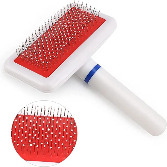 Pet Airbag Steel Needle Combs Fur Cleaning Brush For Puppy Small Dog And Cat Hair Removal Massage Comb