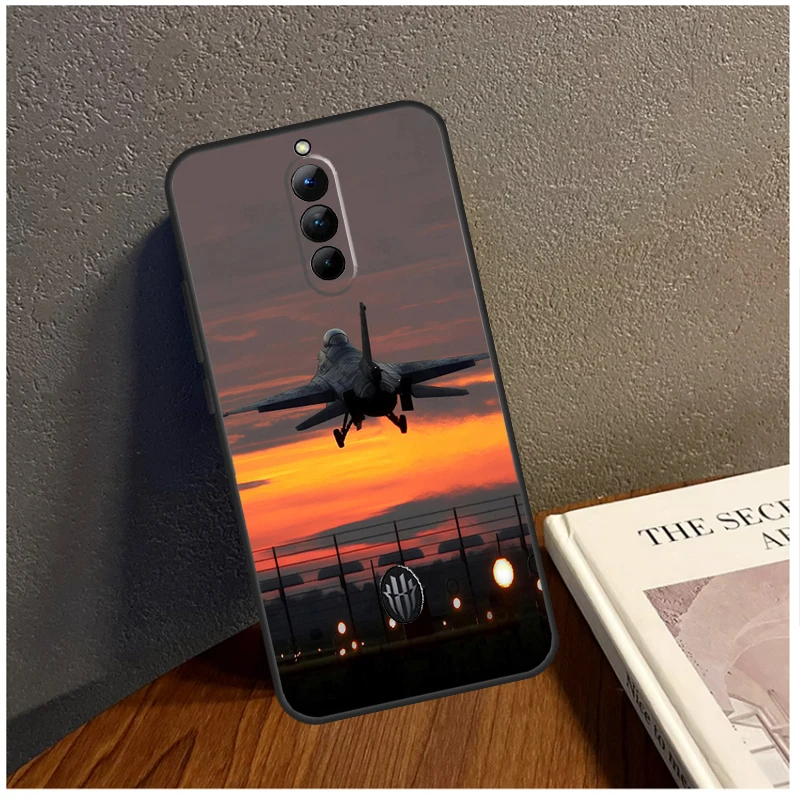 Fighting Plane Aircraft Case For ZTE Nubia Red Magic 8S 8 9 Pro Plus Red Magic 6 7 Pro 6S 7S Pro 5G 5S 6R Funda image 6