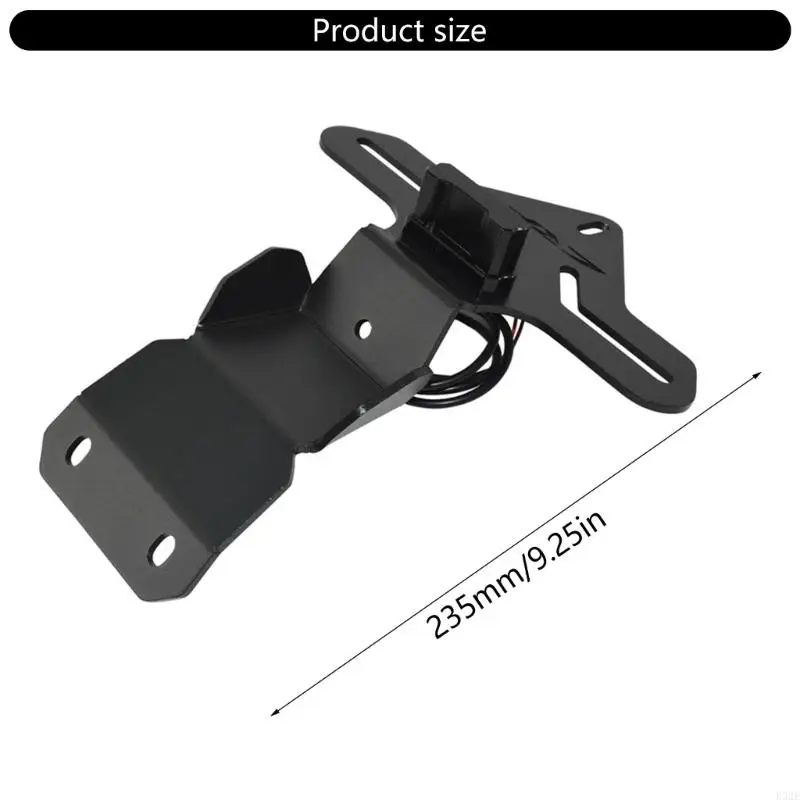 2025 New Sporty License Plate Support Rack for CRF250L CRF300L Rally with Enhanced Stability Unique Bike Styling Adventure