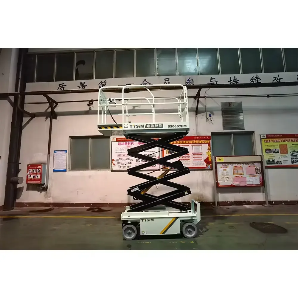 لرفع المقص الهيدروليكي مع مضخة كهربائية منصة قابلة للتمديد ومكونات المحرك الأساسية 4*6 فولت كفاءة عالية للبيع