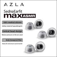 AZLA Max ASMR Eartips Silicone Eartips for Wireless Headphones Earbuds Replacement Tips For Galaxy Buds2Pro XM5 pi7 E8