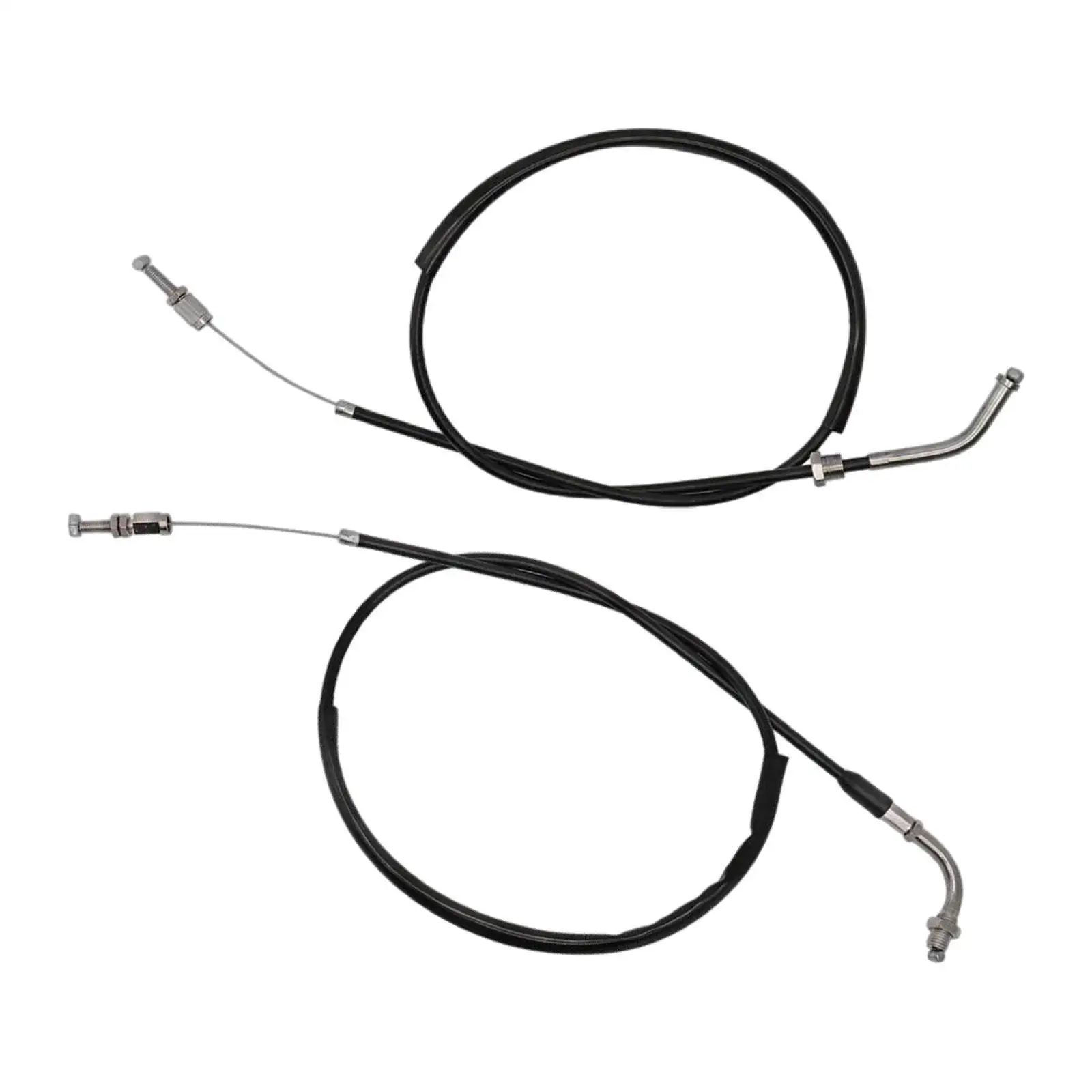 17910-300-040 Throttle Cable ABS Aluminum Replacement Set for Honda CB350 CL360 CB550 FT500 CRF250L Rebel 250
