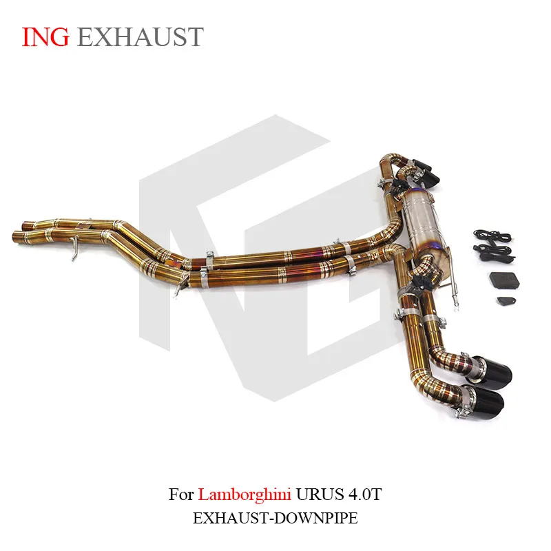 سبائك التيتانيوم Valvetronic العادم Catback لامبورغيني URUS 2012 up 4.0T V8 أنابيب نظام عادم السيارات