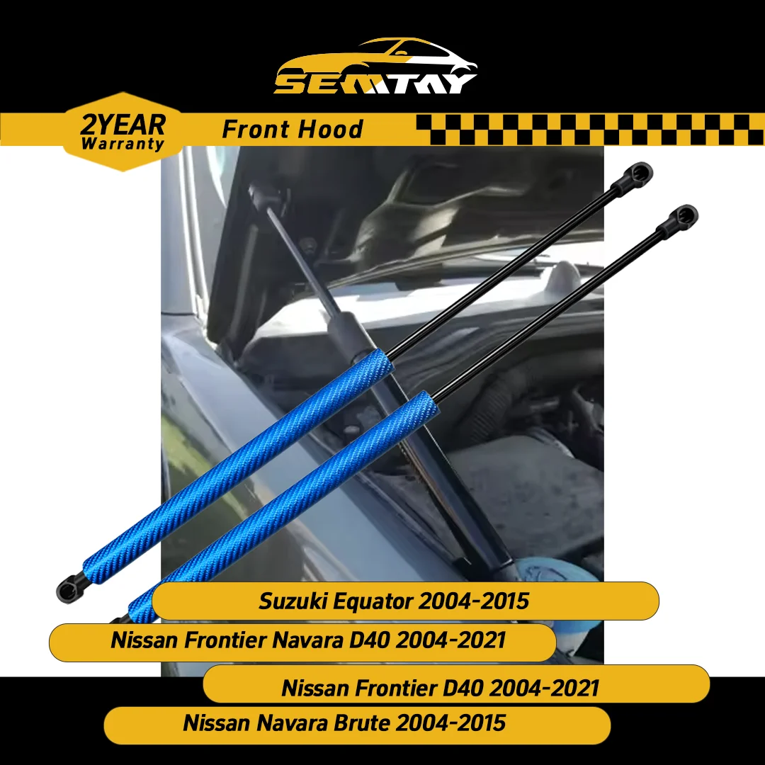 

Стойки капота SEMTAY для Pathfinder R51 2005-2012 и Frontier Navara D40 2004-2021, амортизаторы капота, совместимые с демпфером капота