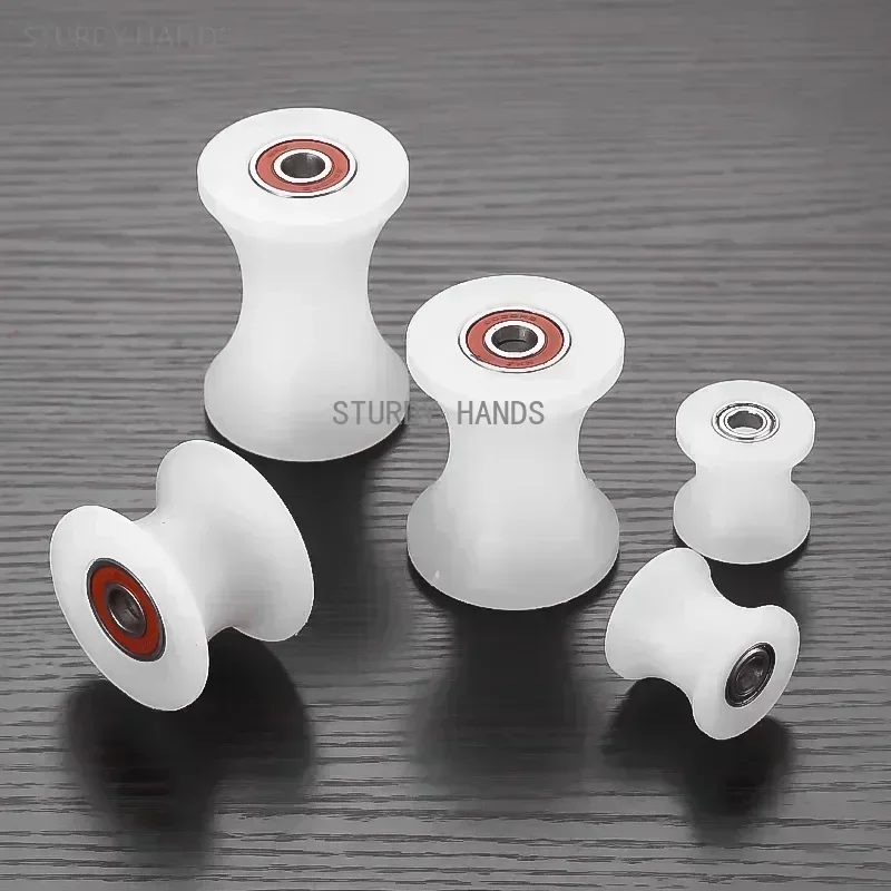 1PCS Nylon U-groove Bearing Roller Door and Window Sliding Door Mechanical Pulley Window Decoration Accessories