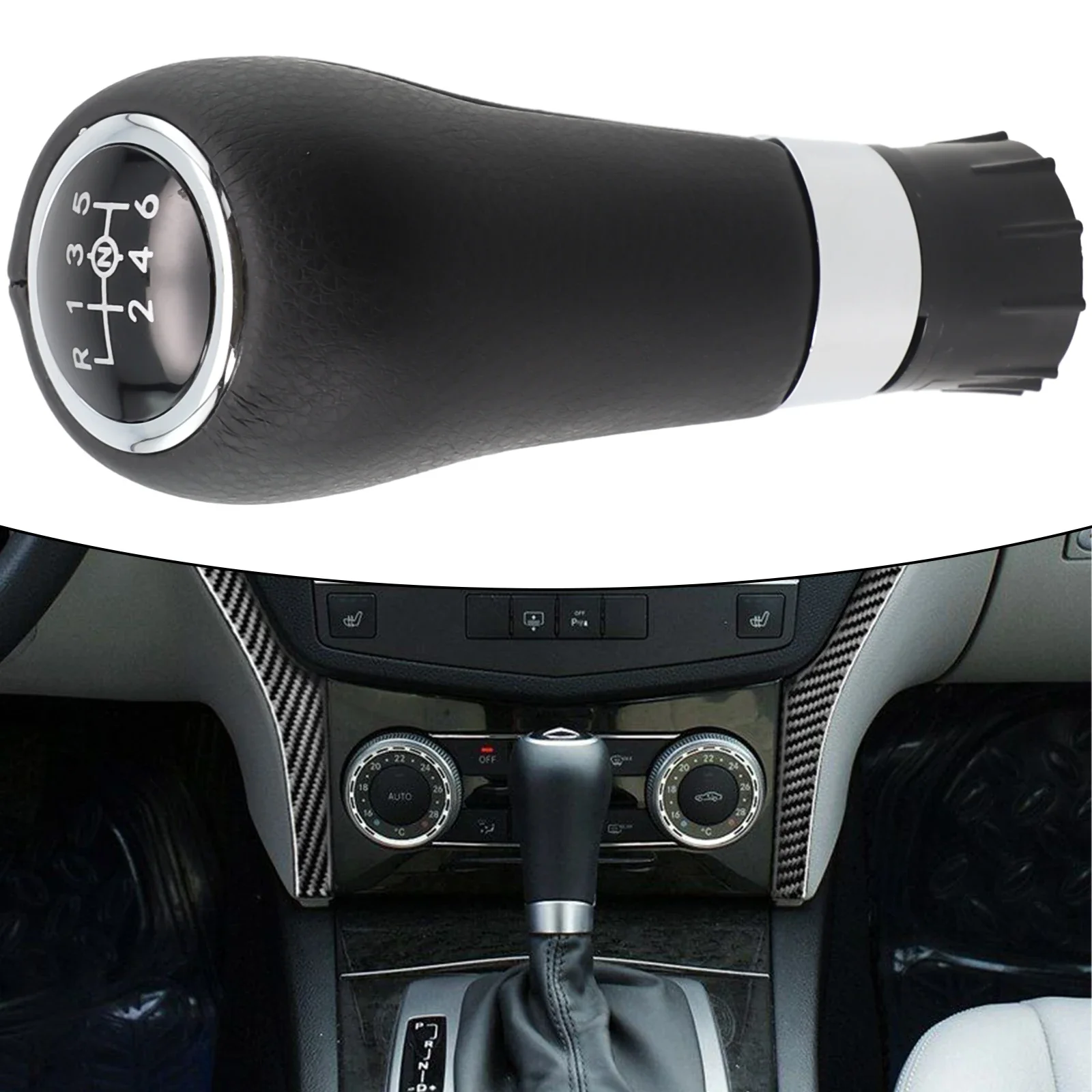 Enhance Your Driving Experience with a 6 Speed Manual Shift Gear Knob for For MERCEDES W204 W212 C300 A207 CL203