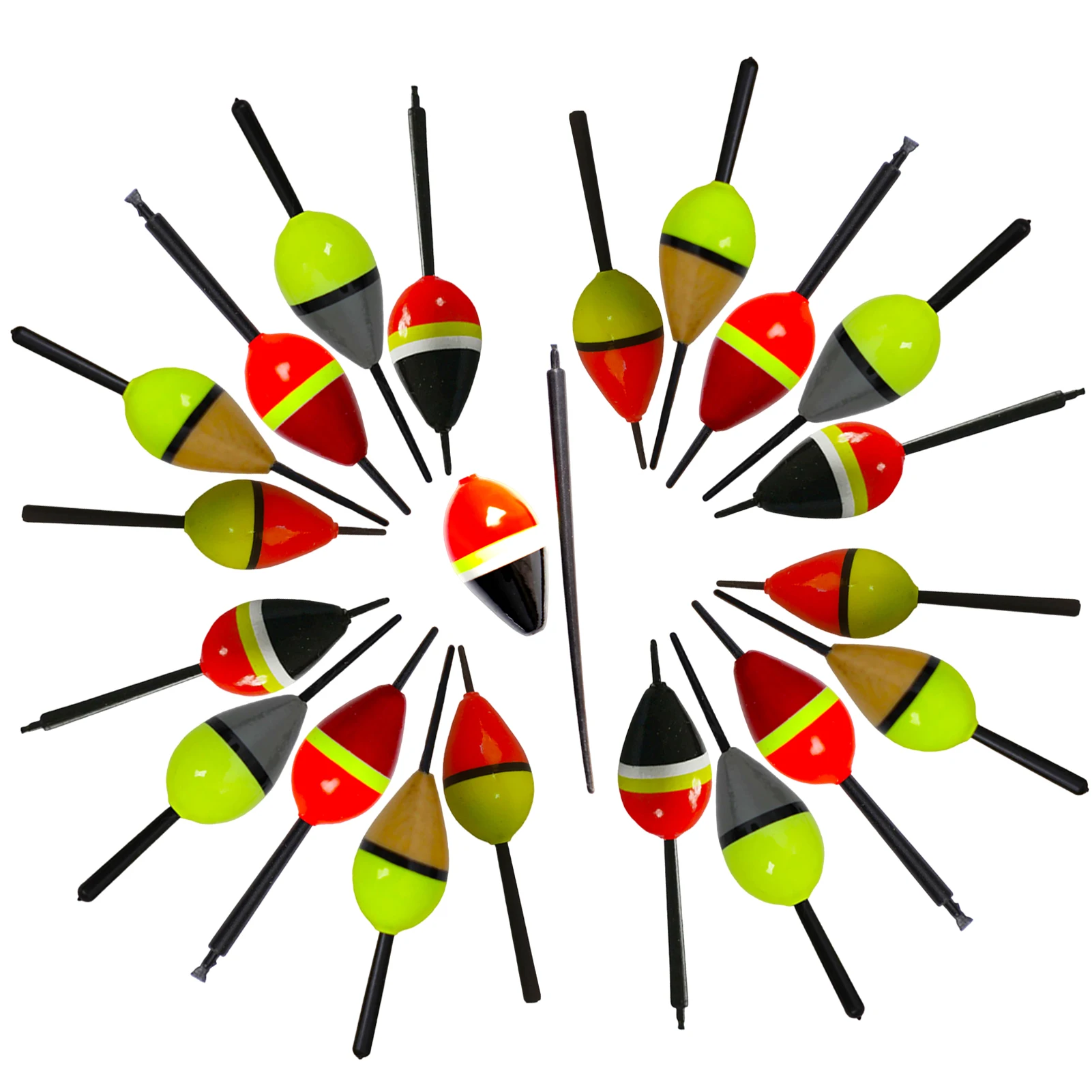 

Бесплатный набор из 50 рыболовных поплавков FISHER: пробковые поплавки-буйки, светящиеся поплавки из древесины павловнии + пластиковые поплавки-буйки, плавучесть 2 г, 8 см