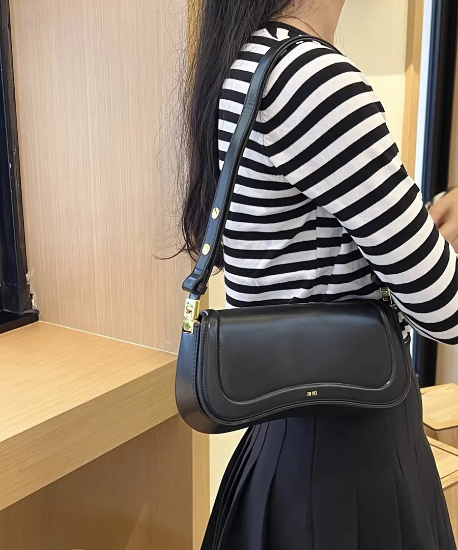 JW PEI Pudding Bag, French Style, Niche Bag, Women's, High-End, Simple, Underarm, Crossbody Bag