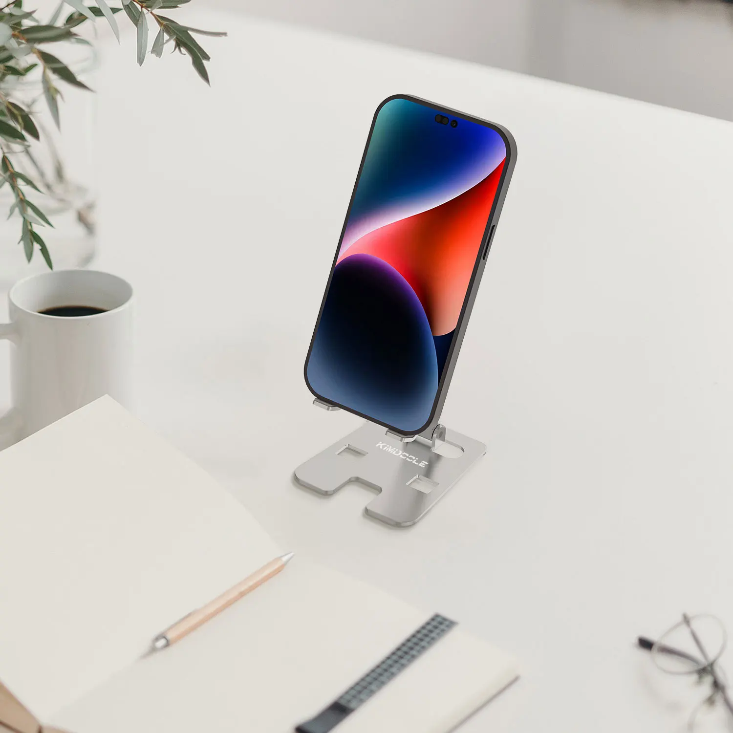 

Artpowers Desk Metal Phone Stand Holder Mobile Phones Support Telephone Accessories for Xiaomi Samsung Iphone Huawei