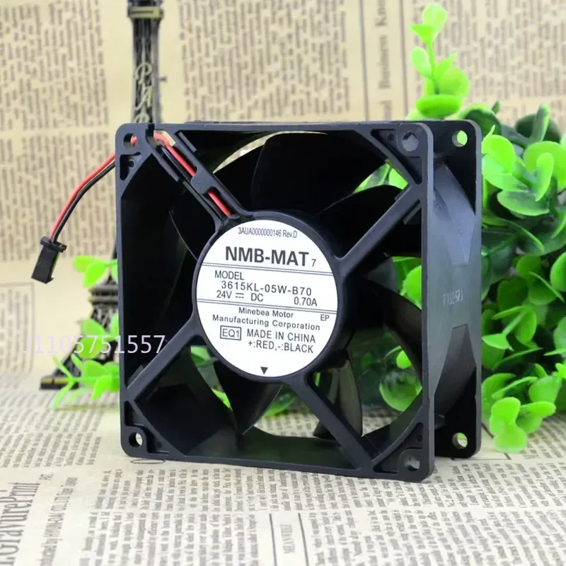 3615KL-05W-B70 24V 0.7A 9cm ABB Inverter Dedicated Fan for ACS510 ACS550