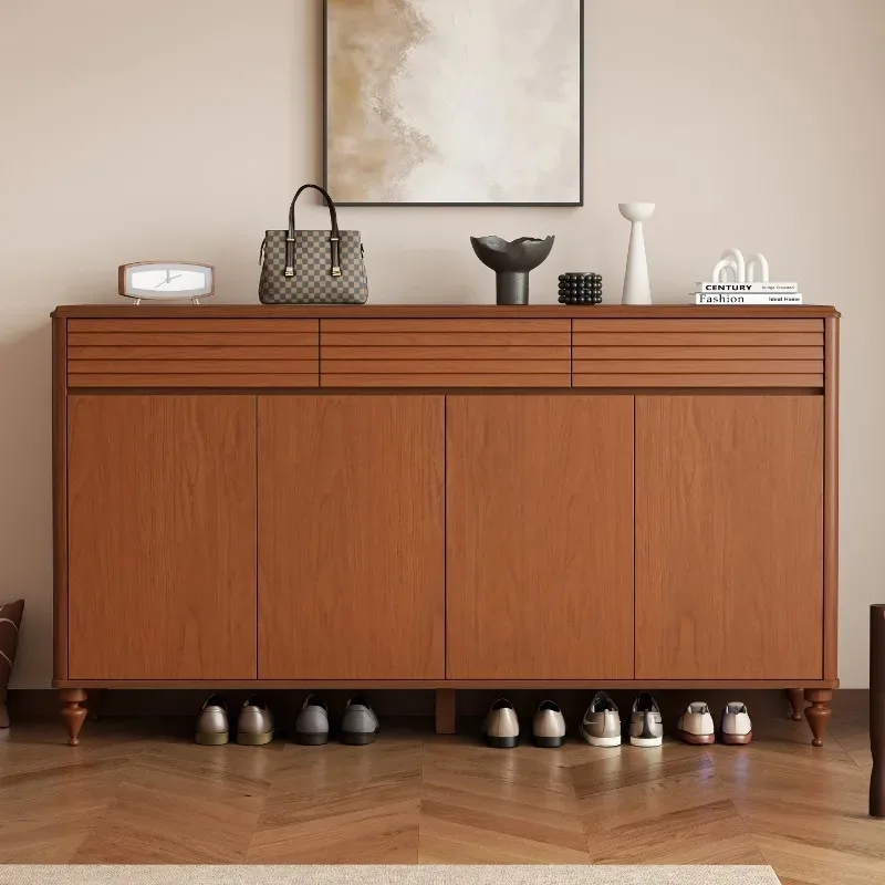 Aesthetic Wooden Shoes Rack Insert Modern Indoor Storage Cupboard Safe Shoes Rack Organizers Wall Archivadores Unique Furniture
