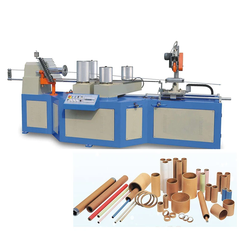 Hot Sales Fully Automatic Spiral Carton Cardboard Paper Pipe Core Tube Making Hine