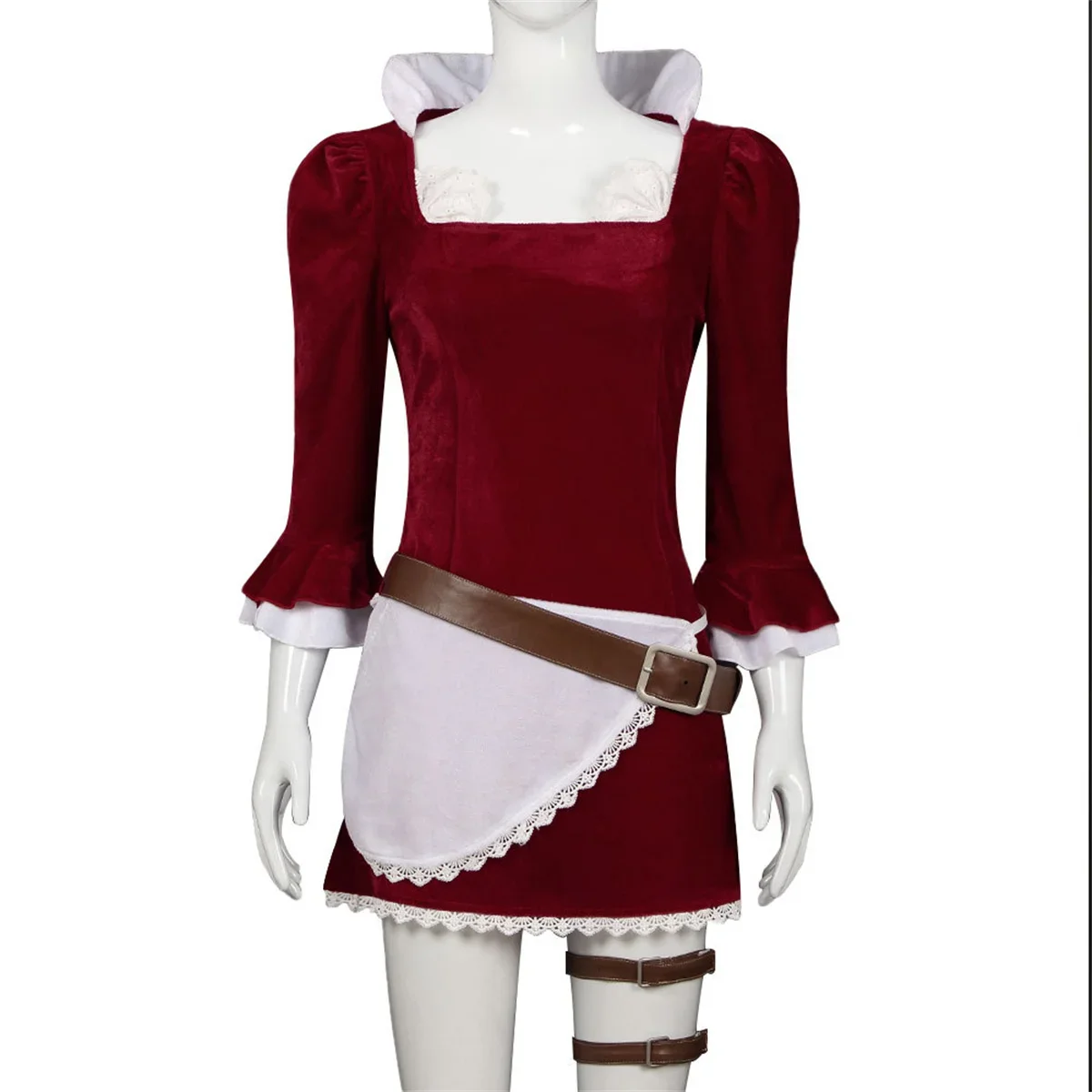 

Anime Baby-5 Maid Killer Cosplay Costume Halloween Carnival Uniform For Women Dress