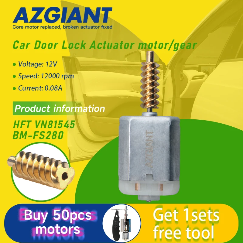 

Car Door lock with adjusting Motor and Gears FS280 for Hyundai Santa Fe Tucson ix Sonata Veloster Kia Sportage car accessories