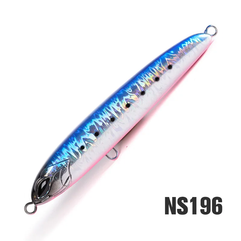 NOEBY Stickbait Heavy Sinking Pencil 115 mm 64 g 130 mm 81 g Angelköder Künstliche harte Köder für Wolfsbarsch-Thunfisch-Angelköder 7