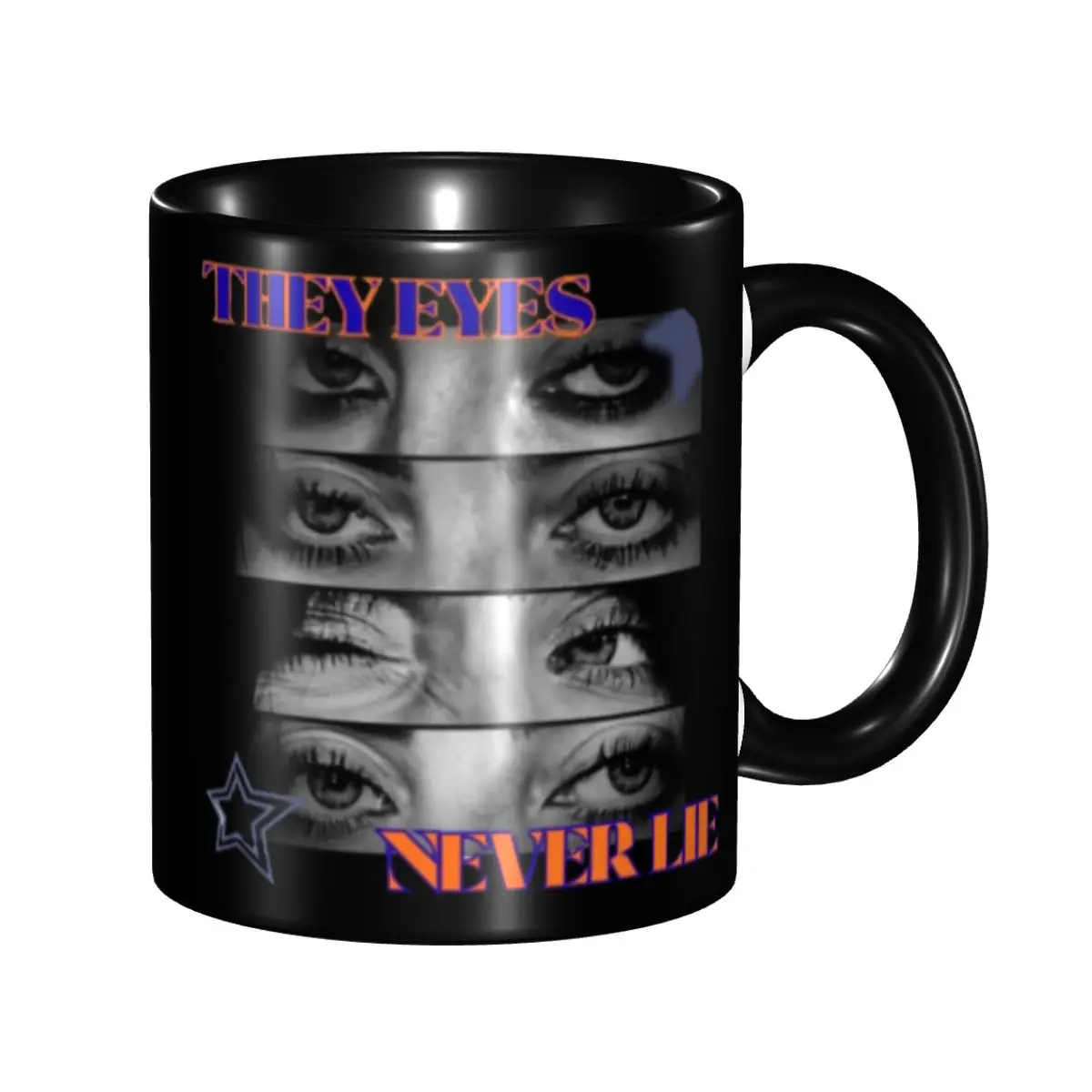 Zanger Muziek Billies Eilishs Koffiemok DIY Gepersonaliseerde Keramische Melk Thee Mok Cup - afbeelding 1