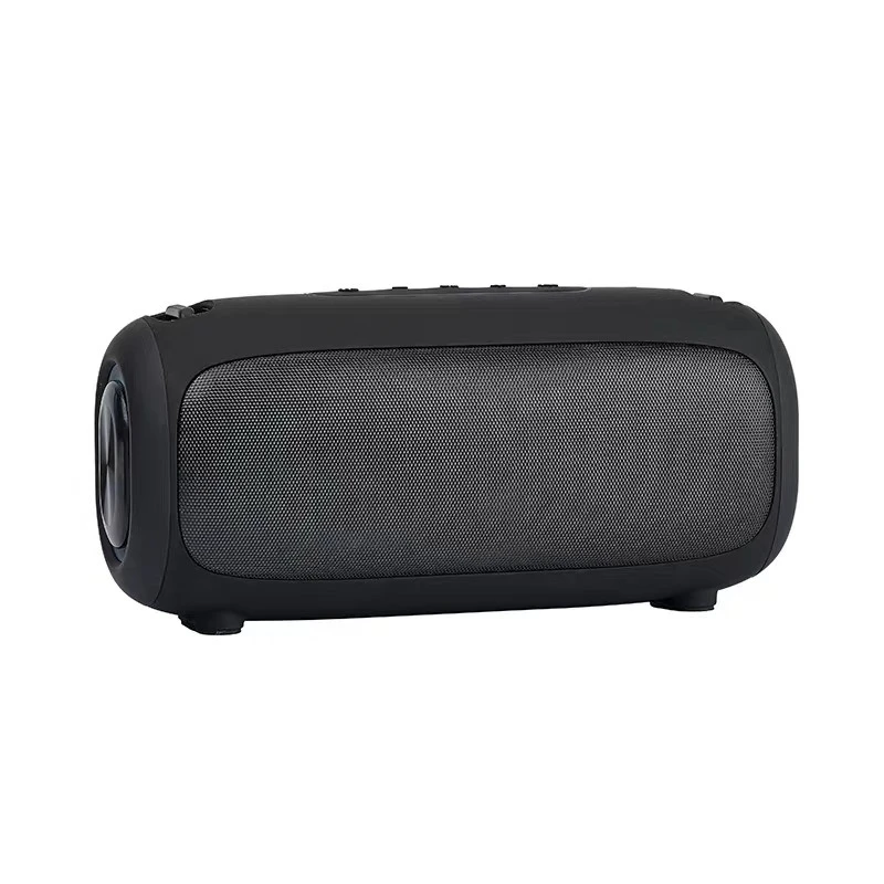 Flame light bluetooth speaker portable wireless subwoofer audio with diaphragm outdoor