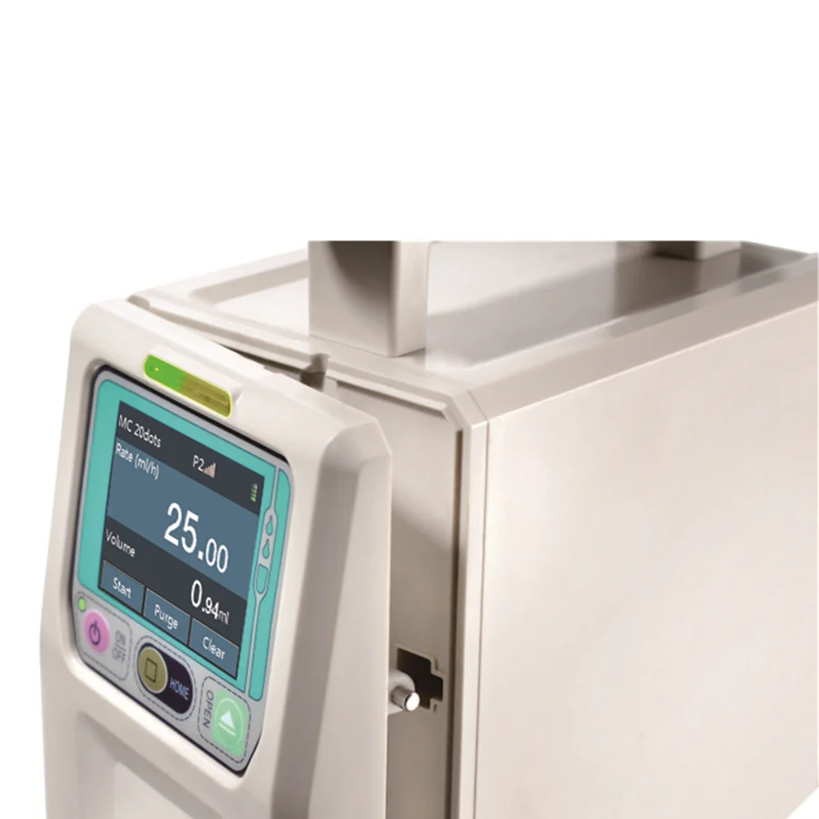 Veterinary/Animal Infusion Pump Multiple infusion inodes Dual CPU and two-channel alarm syringe infusion pump