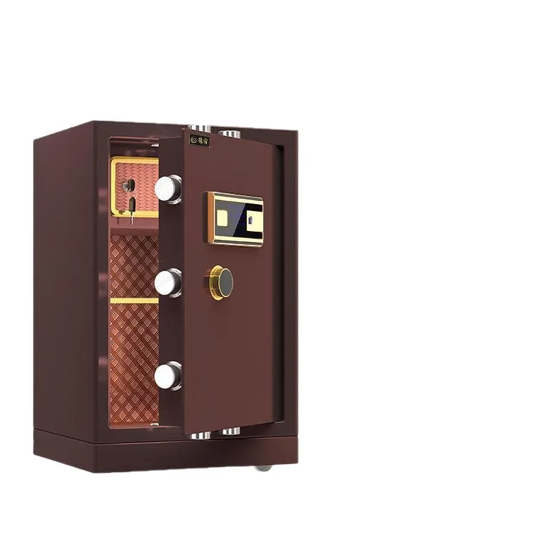 

Огнестойкий безопасный бытовой сверхмощный пароль от отпечатков пальцев, противоугонный прикроватный Wi-Fi умный сейф