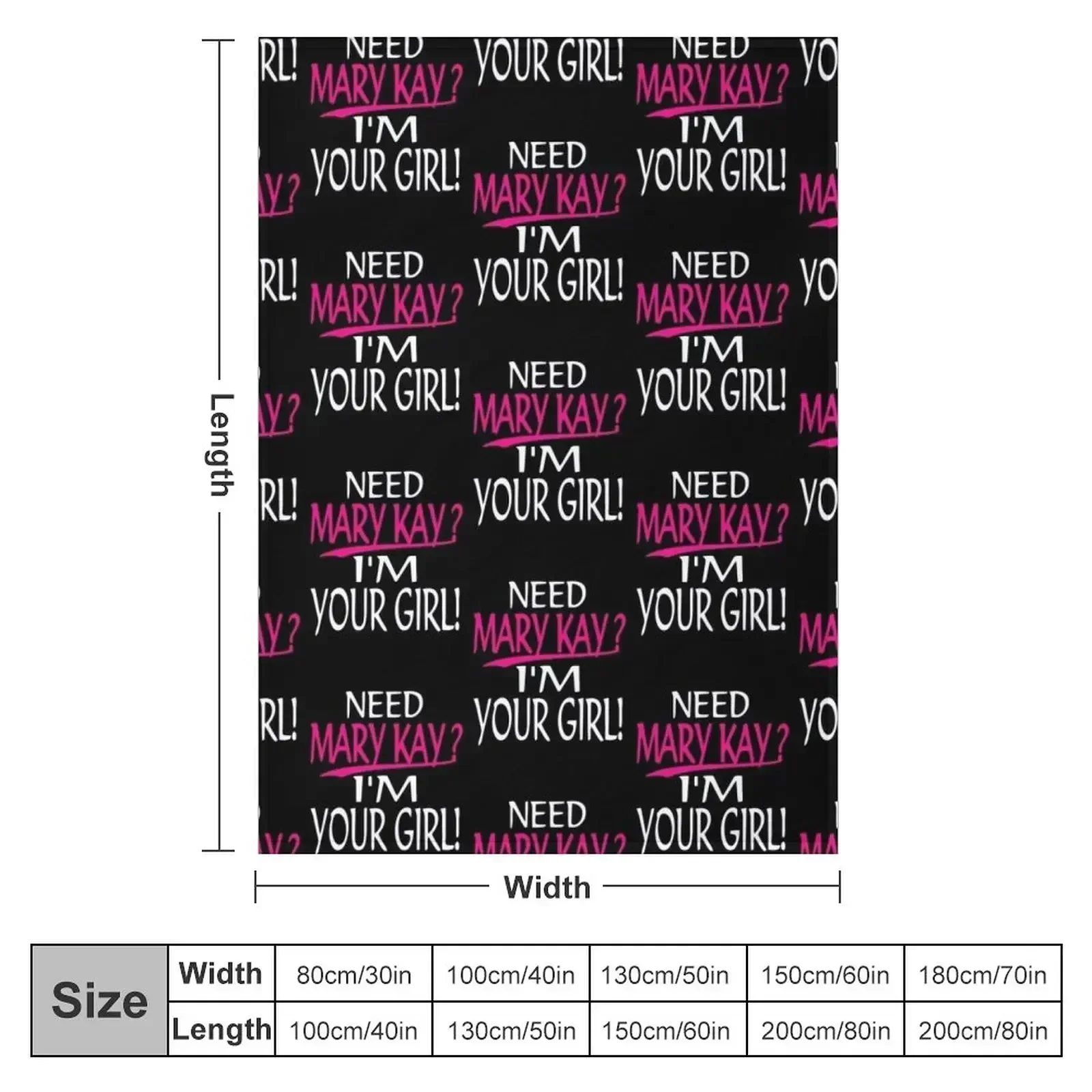 New Need Mary Kay I'm Your Girl Mary Kay Throw Blanket Luxury Thicken Picnic Blankets For Baby Bed covers Blankets