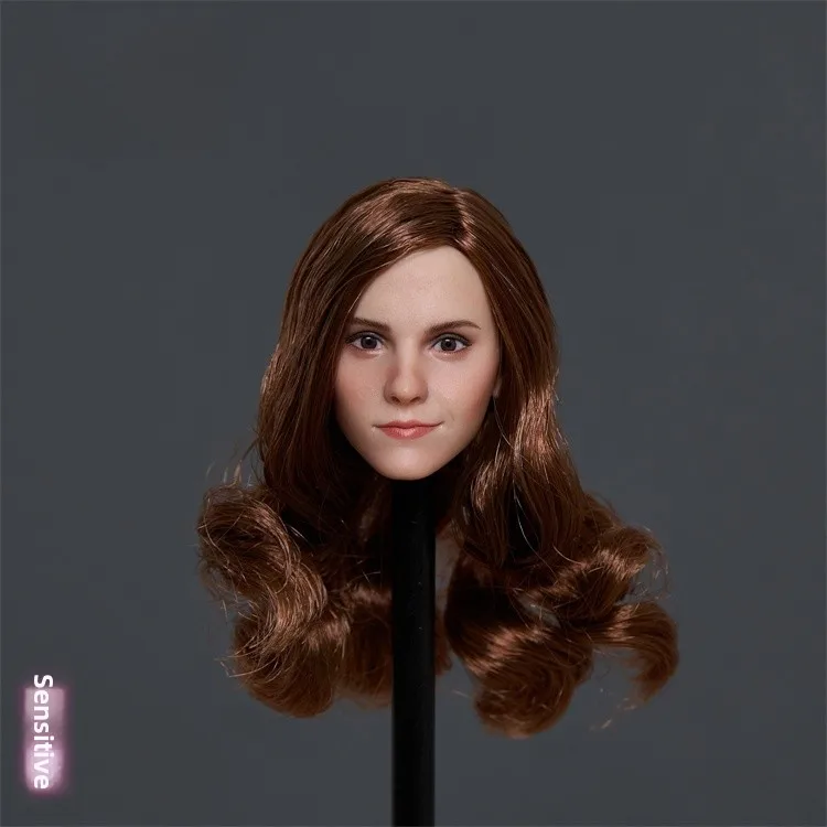 Z6TOYS ZC02 هيرميون إيما واتسون /6 مقياس جندي أنثى واقعي رأس نحت شخصية قابلة للجمع #2